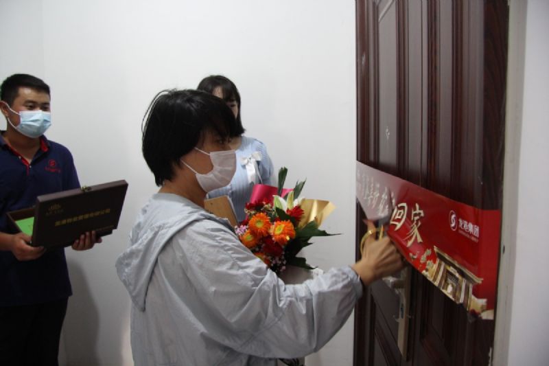 悅見(jiàn)新居，幸福歸家——龍港·育秀園一期洋房圓滿(mǎn)交付！